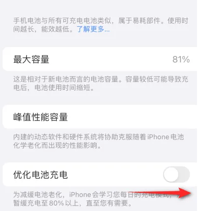 芒市苹果15维修分享iPhone15充电到80%就充不进电了怎么办 