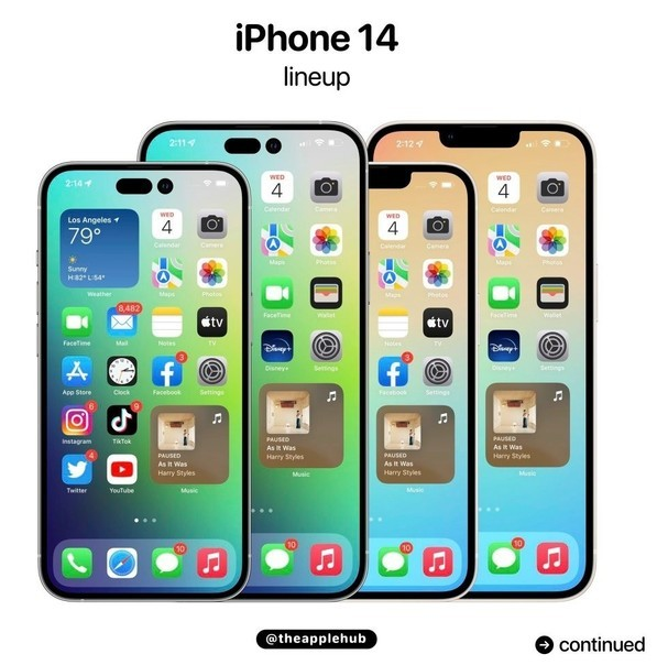 芒市苹果14维修分享iPhone 14全家福 
