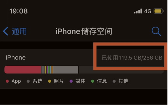 芒市苹果13维修分享iPhone13如何查看剩余内存 